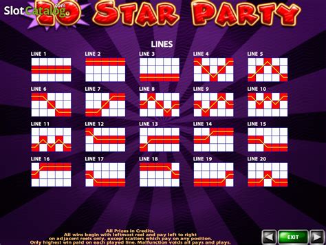 20 Star Party Slot Gratis