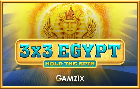 3x3 Egypt Hold The Spin Pokerstars
