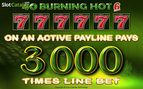 40 Burning Hot 6 Reels Betfair