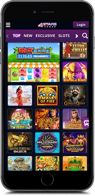 4stars Games Casino Mobile