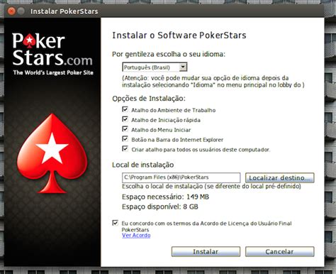 A Pokerstars Linux Vinho