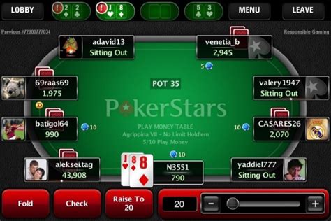 A Pokerstars Mobile Dinheiro Real Android Download