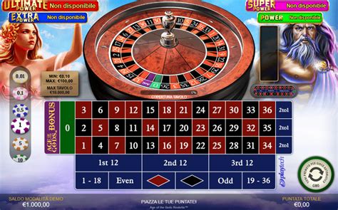 Age Of The Gods Roulette Betsson