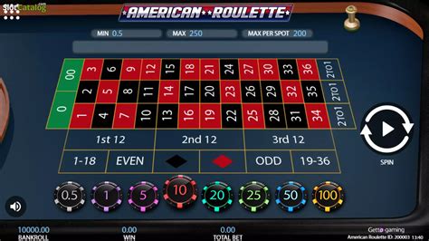American Roulette Getta Gaming 1xbet