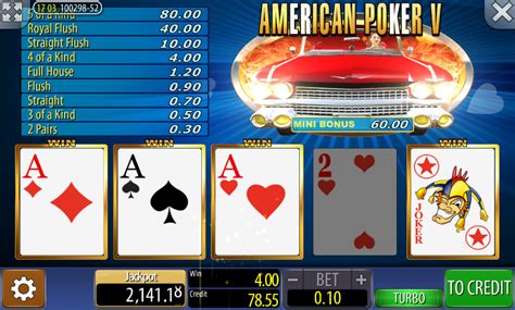 Amerikanski Poker Avtomati