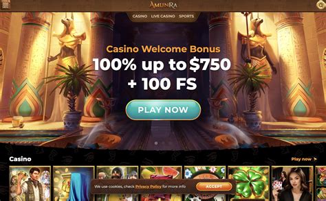 Amunra Casino Codigo Promocional