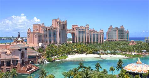 Atlantis Resort E Casino Situado Em Paradise Island Nas Bahamas