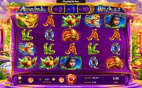 Azrabah Wishes Slot Gratis