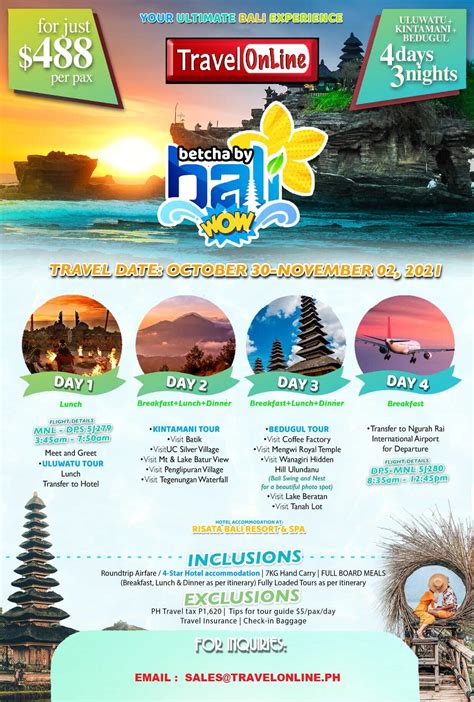 Bali Vacation Sportingbet