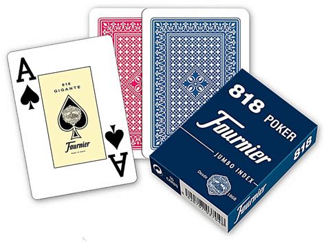 Baraja Poker 818