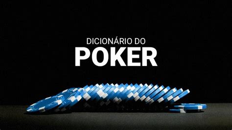 Barril De Poker Dicionario