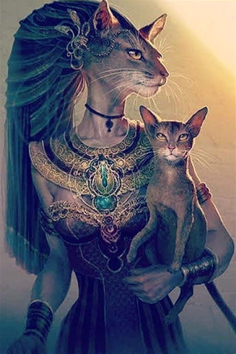 Bastet And Cats Blaze