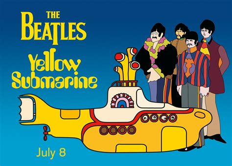 Beatles Yellow Submarine Maquina De Fenda