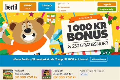 Bertil Casino Login