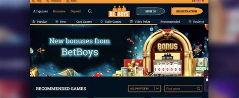 Betboys Casino Login