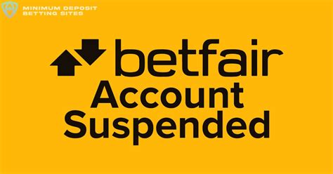 Betfair Account Suspension And Winnings Confiscation