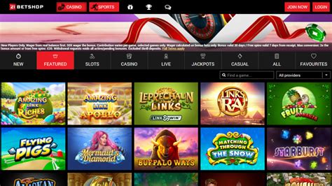 Betshop Casino Review