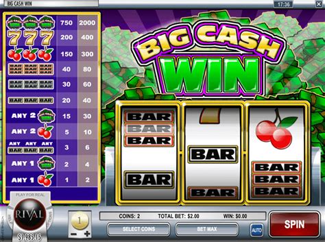 Big Cash Win Slot Gratis