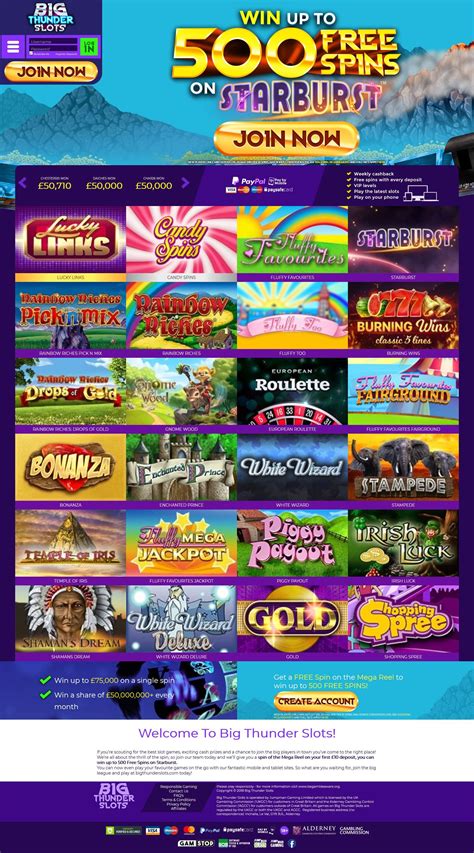 Big Thunder Slots Casino Apostas