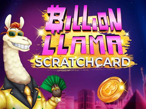 Billion Llama Scratchcard Leovegas