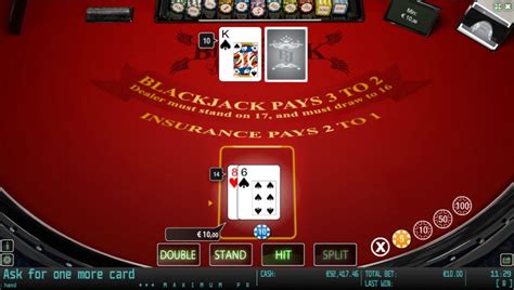 Black Jack Single Privee Betano