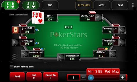 Blackberry Pokerstars