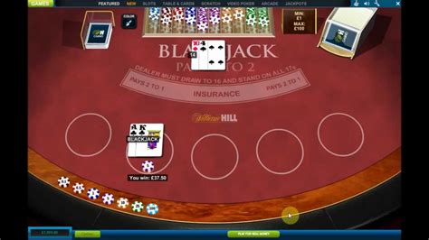 Blackjack Ao Vivo William Hill