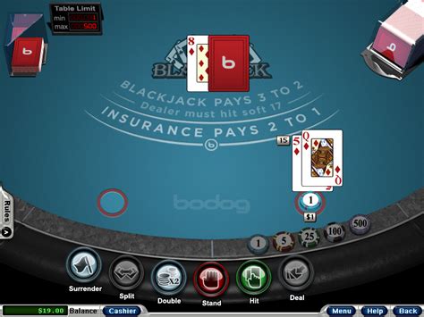 Blackjack Dragon Gaming Bodog