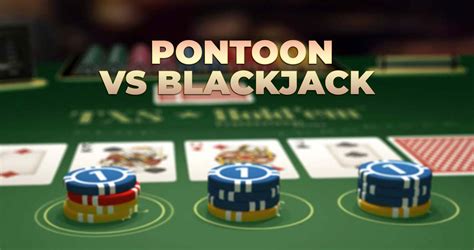 Blackjack O Pontoon Diferenca