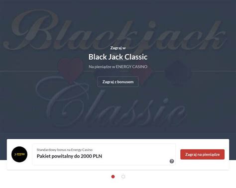 Blackjack Online Po Polsku