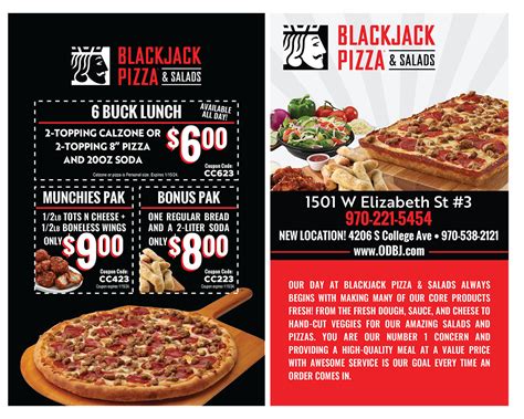 Blackjack Pizza Pes Collins Co