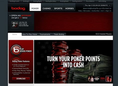 Bodog Poker Download Do Cliente Falhou