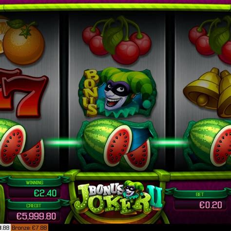 Bonus Joker Ii 888 Casino