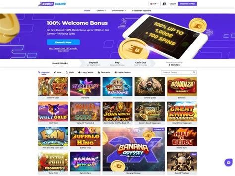 Boost Casino Apostas