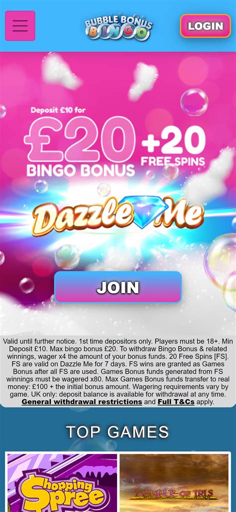 Bubble Bonus Bingo Casino Download