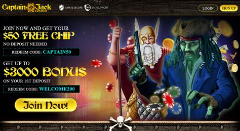 Captain Jack Casino Codigo Promocional