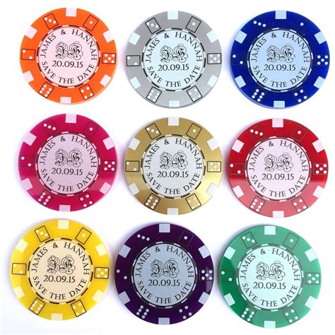 Casino Poker Chips De Caso