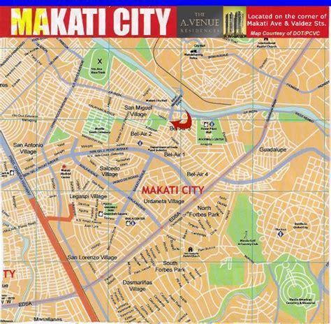 Casino Street Palanan Na Cidade De Makati Mapa