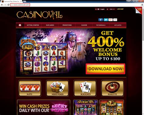 Casinoval Casino Login