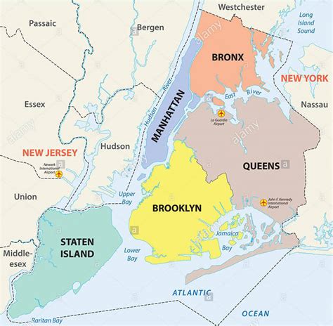 Cassinos No Estado De Nova York Mapa