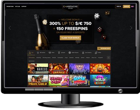 Champagne Spins Casino Bonus