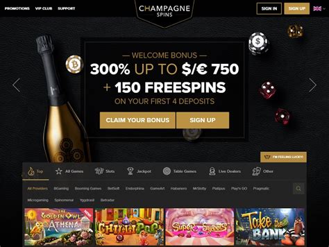 Champagne Spins Casino Online