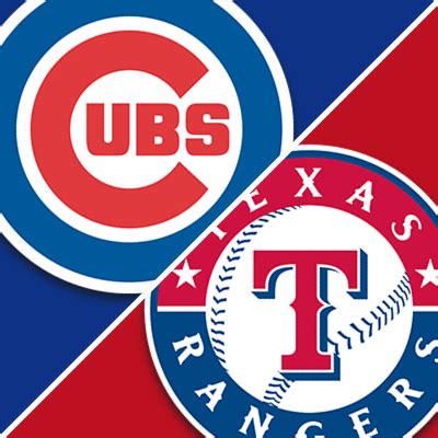Chicago Cubs vs Texas Rangers pronostico MLB