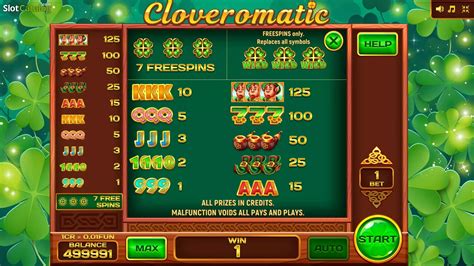 Cloveromatic Slot Gratis