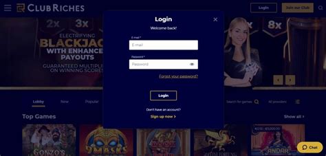 Clubriches Casino Login