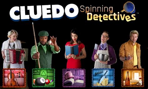 Cluedo Spinning Detectives Sportingbet