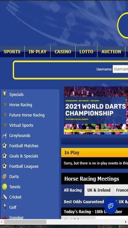 Corbettsports Casino Mobile