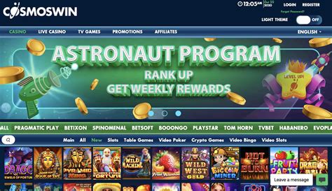 Cosmoswin Casino Download