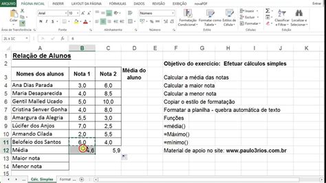 Craps Folha De Calculo Do Excel