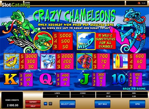 Crazy Chameleons Slot - Play Online